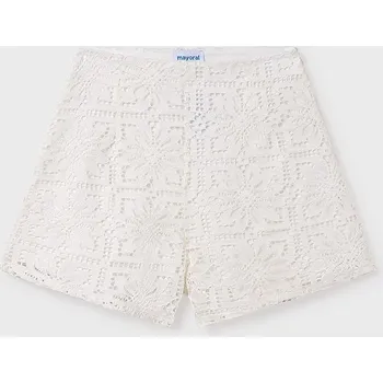 Oblečení a móda Dětské kraťasy Mayoral 6213.8A.Junior.PPYA béžová 01X, vel. 152