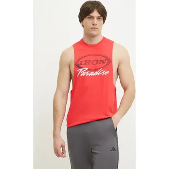 Tričko Under Armour Project Rock 1389935 růžová 38X, vel. S