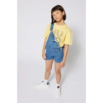 Chlapecké tričko Dětské bavlněné tričko HUGO G00391.102.108 žlutá 10X, vel. 108