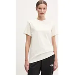 Bavlněné tričko The North Face Relaxed NF0A8C38QLI1 béžová 01X, vel. XS