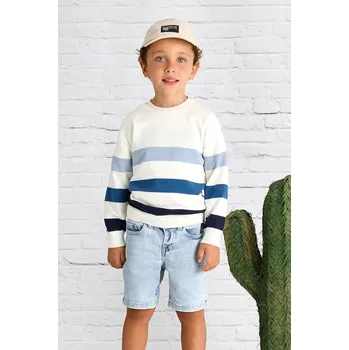 Dětské riflové kraťasy Mayoral 237.5D.Mini.PPYA modrá 50X, vel. 98