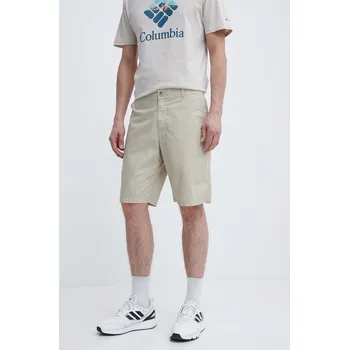 Bavlněné šortky Columbia Washed Out 1491953 béžová 08A, vel. 34