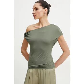 Dámská halenka Halenka Guess DOLMAN W5GP46.KACM2 zelená 97X, vel. M