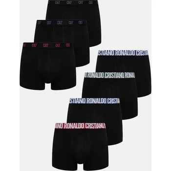 Pánské spodní prádlo Boxerky CR7 Cristiano Ronaldo 7-pack 8127.4900.2810 černá 99X, vel. XL