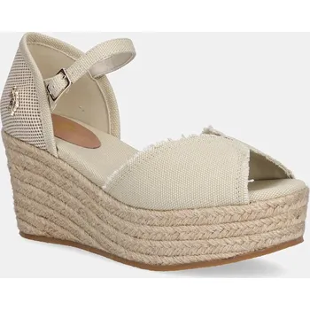 Dámské sandále Sandály U.S. Polo Assn. ALEIDA béžová barva, ALEIDA003W/5T1 ALEIDA003W.5T1 01X, EUR 40