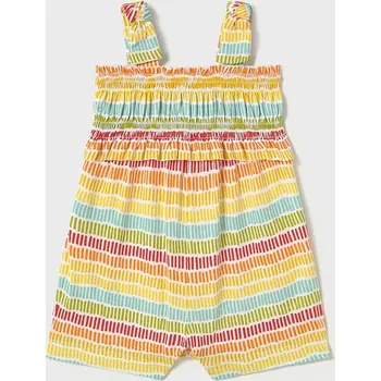 Kojenecký overall Kojenecký bavlněný overal Mayoral 1839.4K.Baby.PPYA žlutá 11X, vel. 74