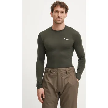 Funkční triko s dlouhým rukávem Salewa Cristallo 00.0000028205 zelená 87B, vel. S