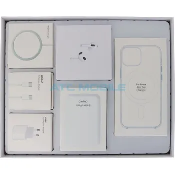 Powerbanka Dárkový set příslušenství pro iPhone 17 Pro Max (adaptér 20W, kabel USB-C, MagSafe nabíječka, zadní a zpět 248 Kč s ATC Clubem