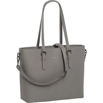 DANIEL RAY Velká shopper kabelka na notebook 15,6" Lithgow DR18.1619.59 světle šedá