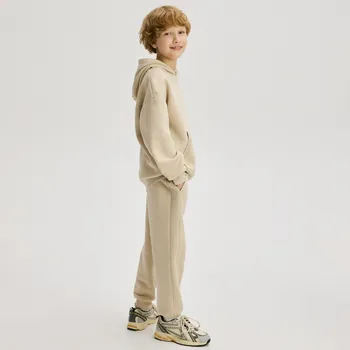 Chlapecké kalhoty Reserved - Kalhoty jogger - béžová - 148FI-08X - 148FI-08X-122