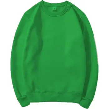 Pánská mikina Pánská mikina jednobarevná v různých barvách Pohodlná mikina z polyesteru pro každodenní nošení Stylový základ šatníku pro muže zelená 3XL