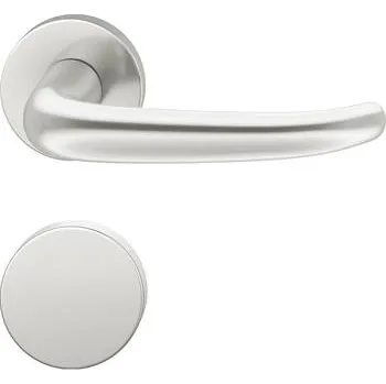 Stavební výplň FSB požární dveřní kování, pro pas. křídlo 79 1053 AGL DIN, krycí, stříbrný elox