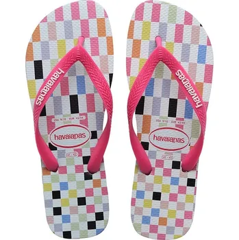 Dámské žabky Žabky Havaianas TOP CHECK růžová barva, 4148764.7210 30X, EUR 41/42