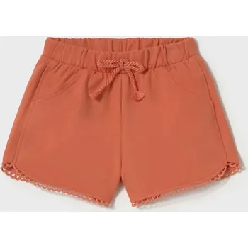 Dětské bavlněné šortky Mayoral 603.4G.Baby.PPYA oranžová 22X, vel. 92