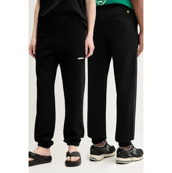 Bavlněné tepláky Barrow S5BWUAFP085 černá 99X, vel. XL