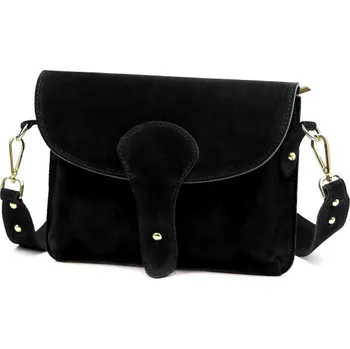 Kožená kabelka Luka 24-071 D INSTAGRAM - černá