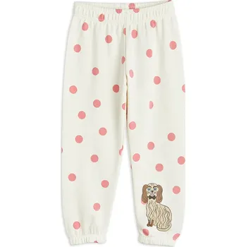 Chlapecké oblečení Dětské bavlněné tepláky Mini Rodini Dashing dog 1100006710 bílá 00X, vel. 92-98
