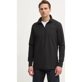 Pánské tričko Bavlněné tričko s dlouhým rukávem G-Star D26452.D617 černá 99X, vel. S