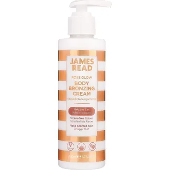 Tělový krém James Read - ROSE GLOW BODY BRONZING CREAM Samoopalovací krémy 200 ml unisex