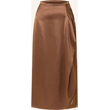 Dámská sukně Marc Cain Dámská Saténová Sukně, 639 dark chestnut brown, 42