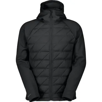 SCOTT bunda s kapucí Defined Warm Hybrid 2025/2026 Černá M Pánské