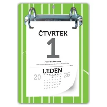 Kalendář Přehledný denní trhací kalendář (A6)