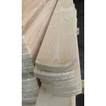 Plotovky dřevěné půlkulaté, severský smrk balené 18x95x10