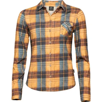 Dámská košile Dámská košile Chillaz Similaun 2.0 Velikost: M / Barva: žlutá/bílá