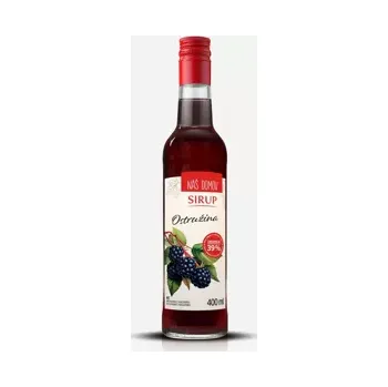 Proteinový nápoj Náš domov sirup ostružina 400 ml