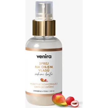 VENIRA Volume Booster sprej na objem vlasů mango/liči 100 ml Vlasová regenerace VENIRA Volume Booster sprej na objem vlasů mango/liči 100 ml