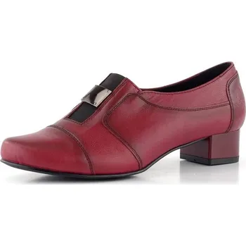 Dámské polobotky Barton červené polobotky na podpatku 1222 - 42 | P659912