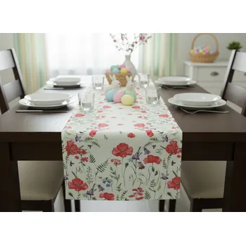ubrus Vzorovaný ubrus - běhoun na stůl POPPY I. 40x140 cm Mybesthome