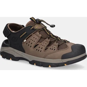 Pánské sandále Sandály Skechers TRESMEN pánské, hnědá barva, 205113 88X, EUR 44
