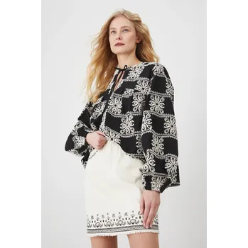 Dámská sukně Bavlněná džínová sukně Medicine béžová barva, mini RS25.SDD600 01J, vel. L