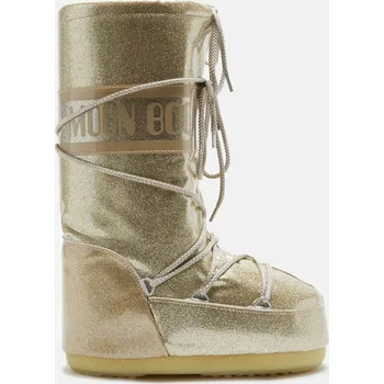 Pánské mokasíny Moon Boot sněhule ICON GLITTER 2023/2024 Žlutá 39-41 Dámské