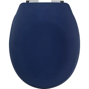WC sedátko Spirella WC prkénko NEELA, soft-close, matné tmavě modré, duroplast