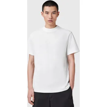 Pánské tričko Bavlněné tričko AllSaints NERO M013JB bílá 00A, vel. M