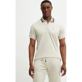 Polo tričko BOSS Green 50538176 béžová 80X, vel. S