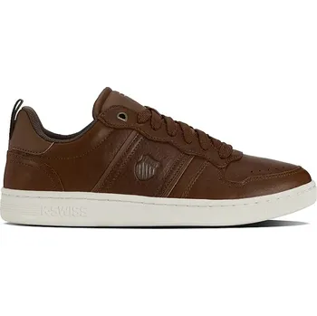 Pánská obuv Kožené sneakers boty K-Swiss LOZAN MATCH LUX 04308.202.M hnědá 88X, EUR 45