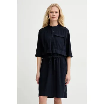 Dámské šaty Šaty G-Star tmavomodrá barva, mini, D26023-D522 D26023.D522 59X, vel. XL