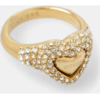 Prsten Prstýnek Guess BELOVED JUBR05 019JW JUBR05.019JW zlatá GLD, vel. 54