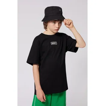 Dětská móda Dětské bavlněné tričko Dkny D62300.114.150 černá 99X, vel. 138