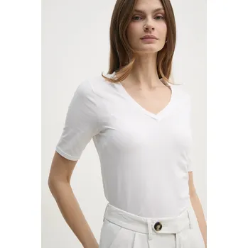 Pánské tričko Tričko United Colors of Benetton béžová barva, 3ZQM3M078 01X, vel. L