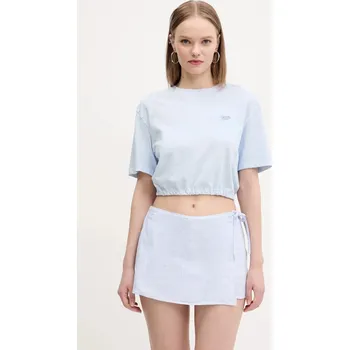 Pánské tričko Bavlněné tričko Tommy Jeans modrá barva, DW0DW20324 05X, vel. XL