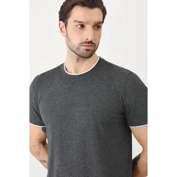 Pánské tričko Tričko Medicine pánské, šedá barva RS25.TSM055 90M, vel. S