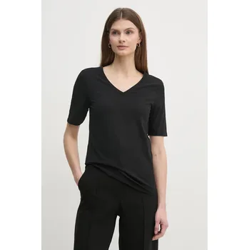 Pánské tričko Tričko United Colors of Benetton černá barva, 3ZQM3M078 99X, vel. S