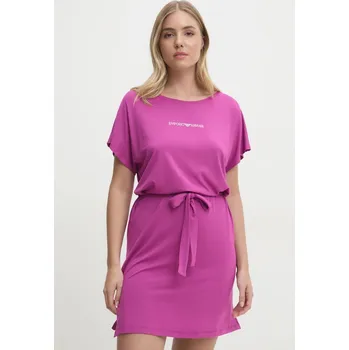 Dámské šaty Šaty Emporio Armani Underwear EW000783.AF12192 růžová 43X, vel. M