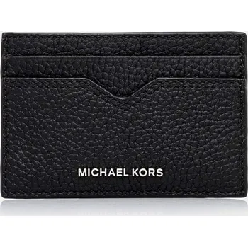 Peněženka Kožené pouzdro na karty Michael Kors 39F4LHDD0L černá 99X, vel. ONE SIZE