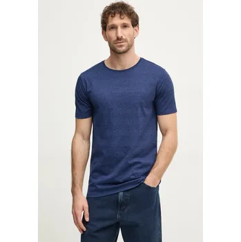 Pánské tričko Tričko Lindbergh 30.48044.DEEP.NAVY.MIX námořnická modř 59X, vel. S