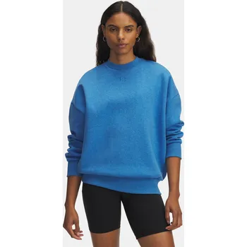 Dámská mikina Under Armour Rival Fleece OS Crew Wmn Blue L sportovní mikina